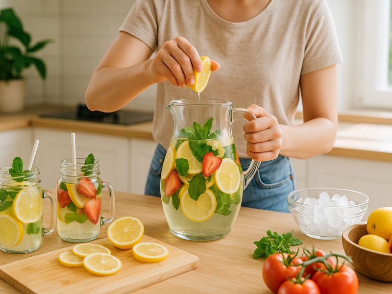 domácí limonáda recept